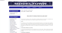 Desktop Screenshot of modeltown.co.uk