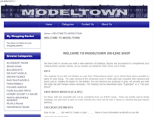 Tablet Screenshot of modeltown.co.uk